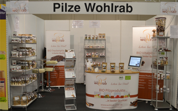 Unser Messestand auf der BioFach 2012.