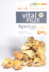 Agaricus Blazei Stücke Bio