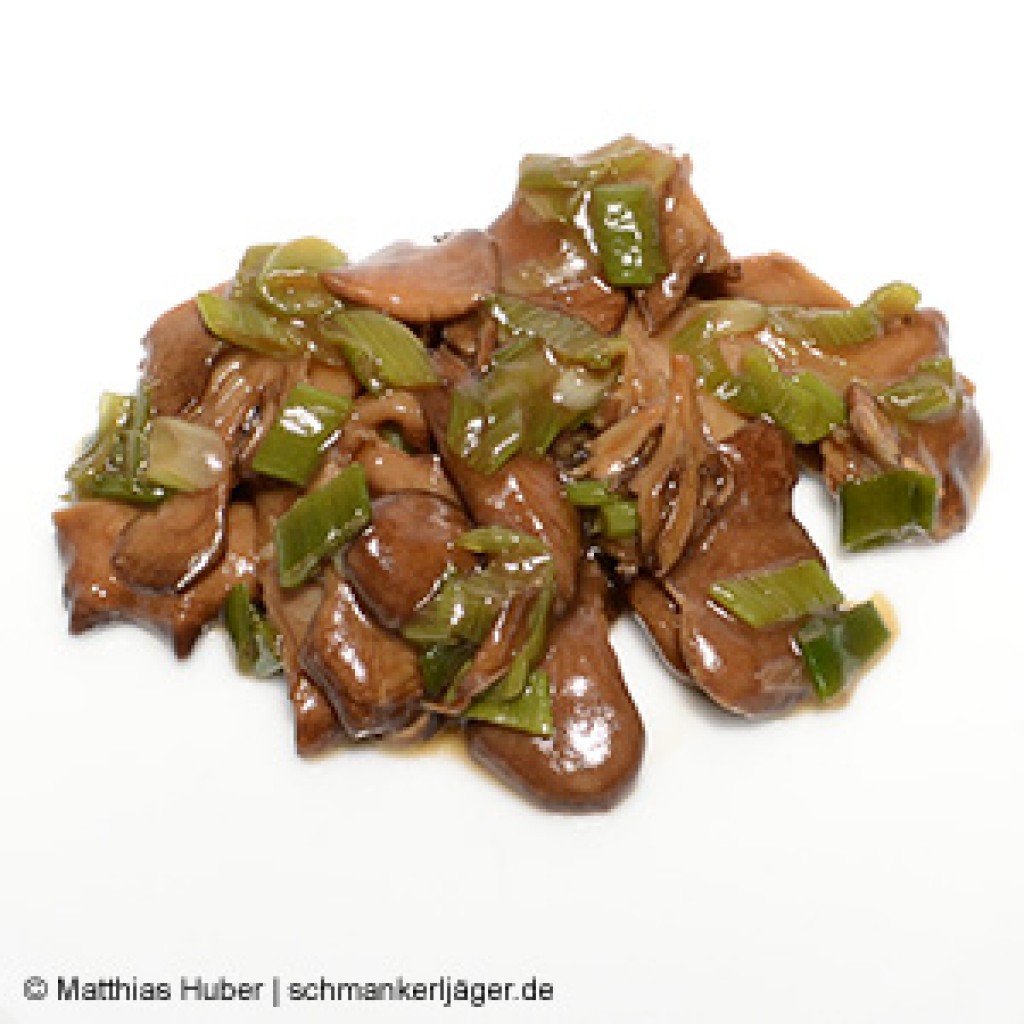 Maitake als asiatische Beilage