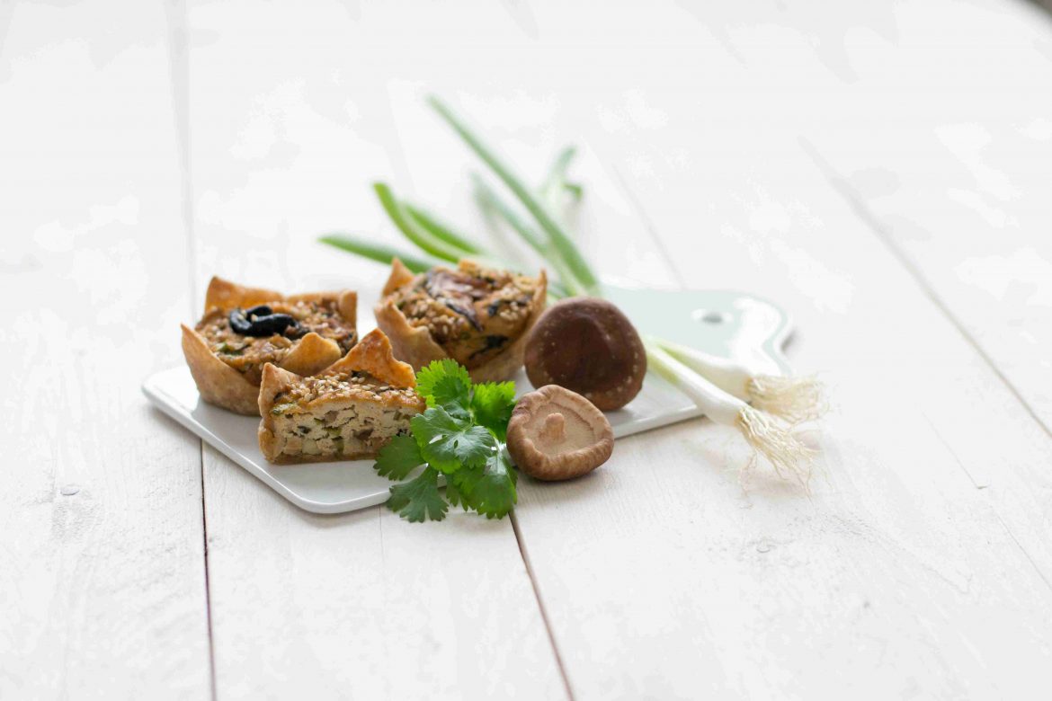 Tofu-Pilz-Quiche