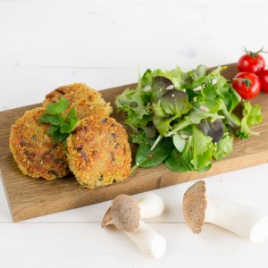 Quinoa-Pflanzerl_Kraeuterseitlinge