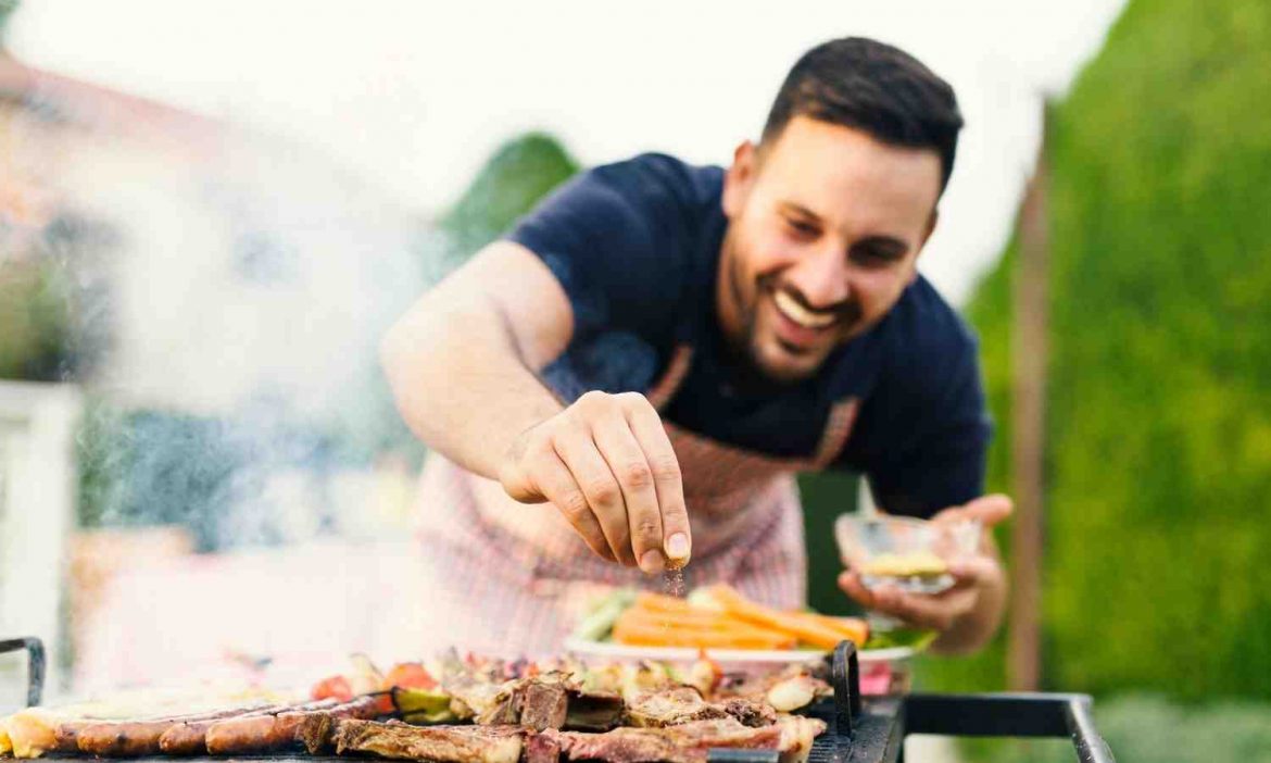 Grillen mit Pilz Marinaden