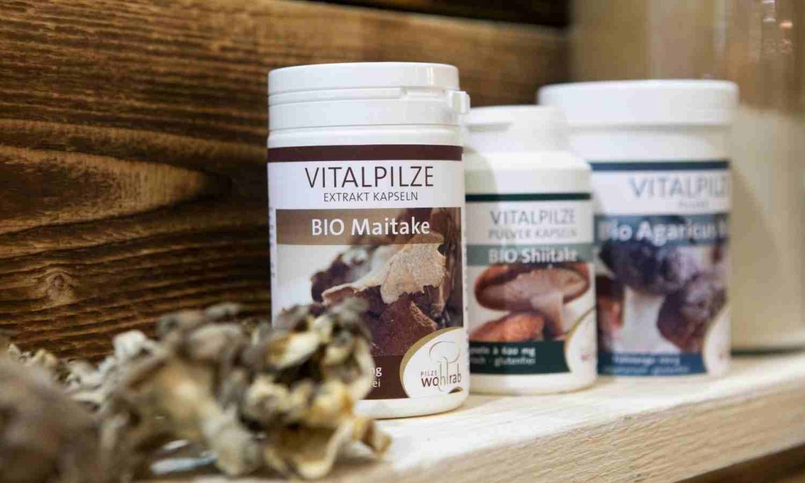 Nahrungsergänzungsmittel Vitalpilze-Naturheilkraft