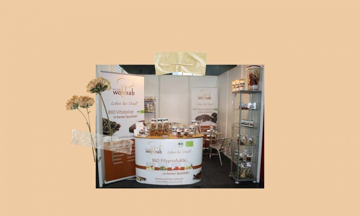 Pilze Wohlrab erfolgreich auf der Gesundheitsmesse